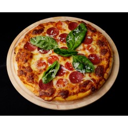 Pepperoni Basil Pizza