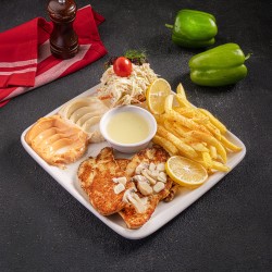 Chicken Slices With Lemon And Garlic